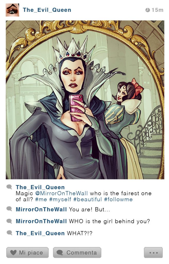 Selfie Fables: What If Disney Characters Had Instagram