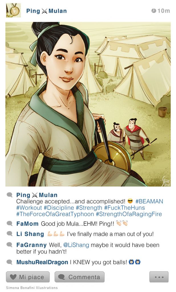 Selfie Fables: What If Disney Characters Had Instagram