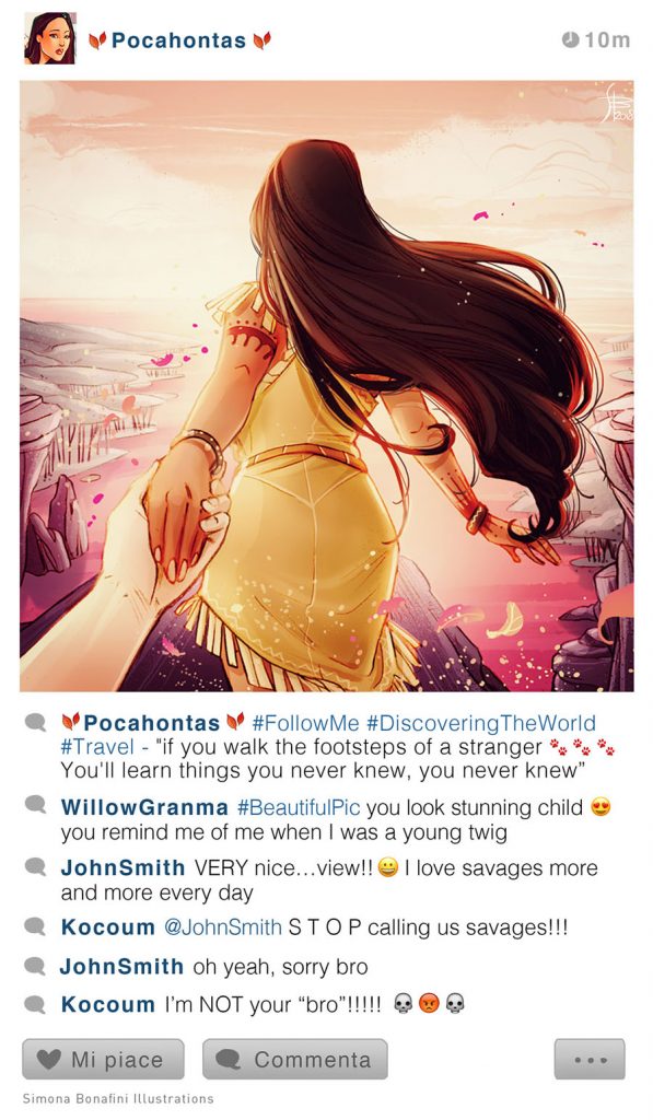 Selfie Fables: What If Disney Characters Had Instagram