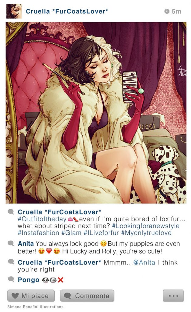 Selfie Fables: What If Disney Characters Had Instagram