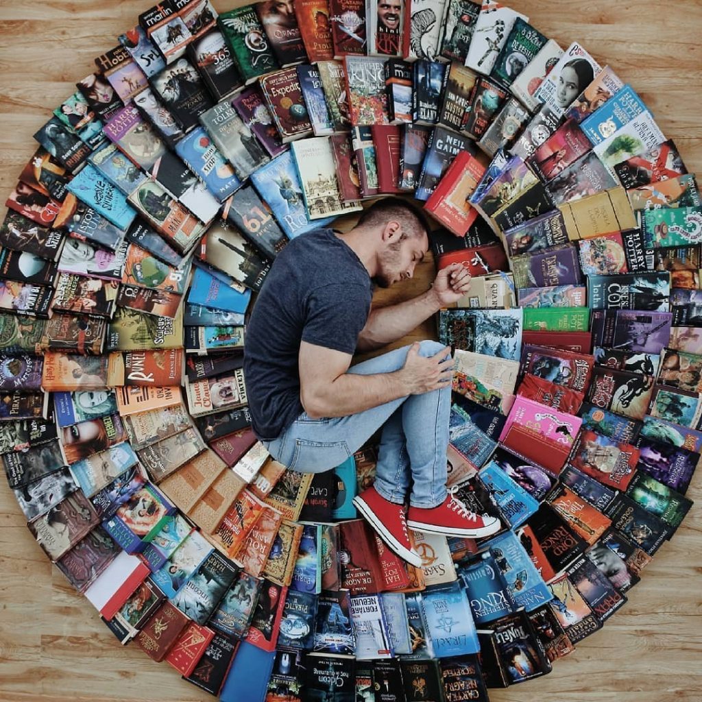 James Trevino Really Loves His Books