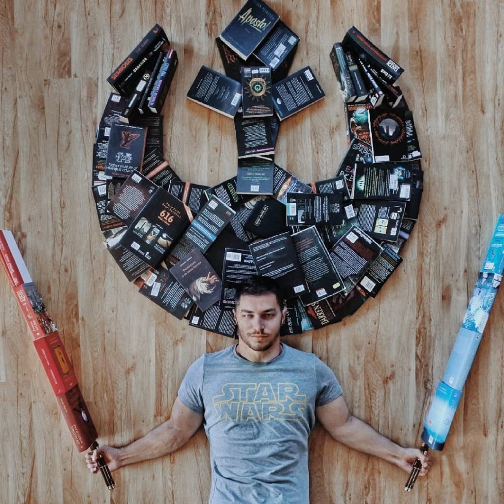 James Trevino Really Loves His Books