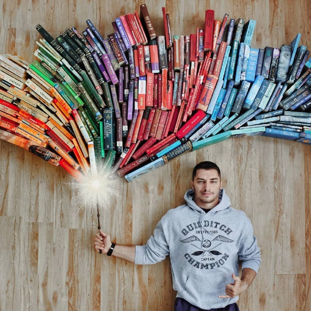 James Trevino Really Loves His Books