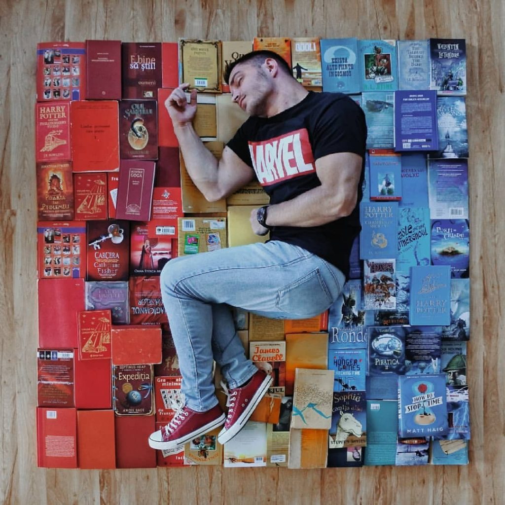 James Trevino Really Loves His Books