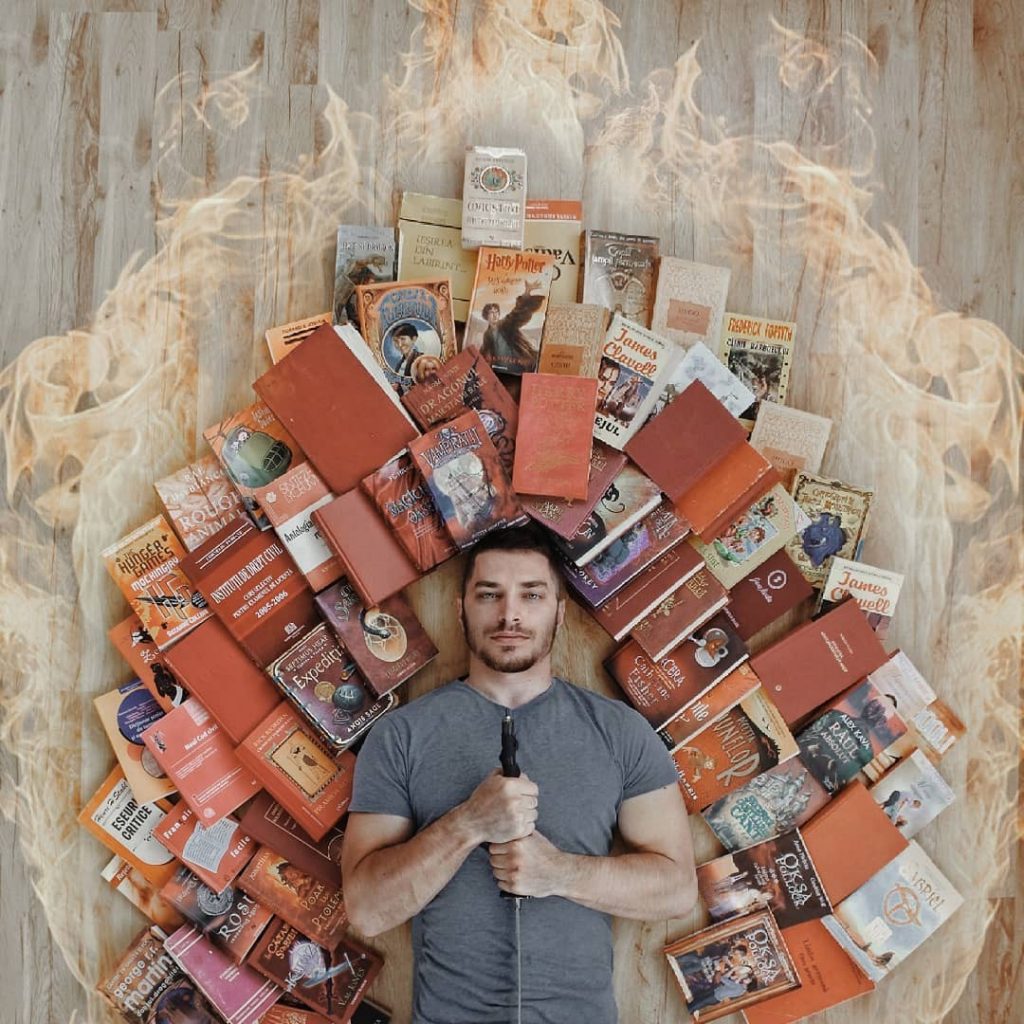 James Trevino Really Loves His Books