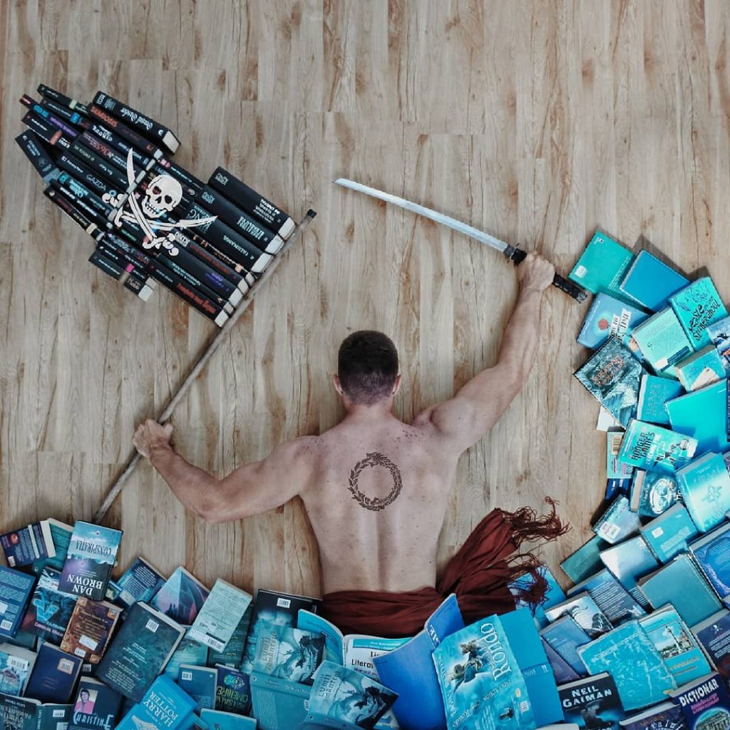 James Trevino Really Loves His Books