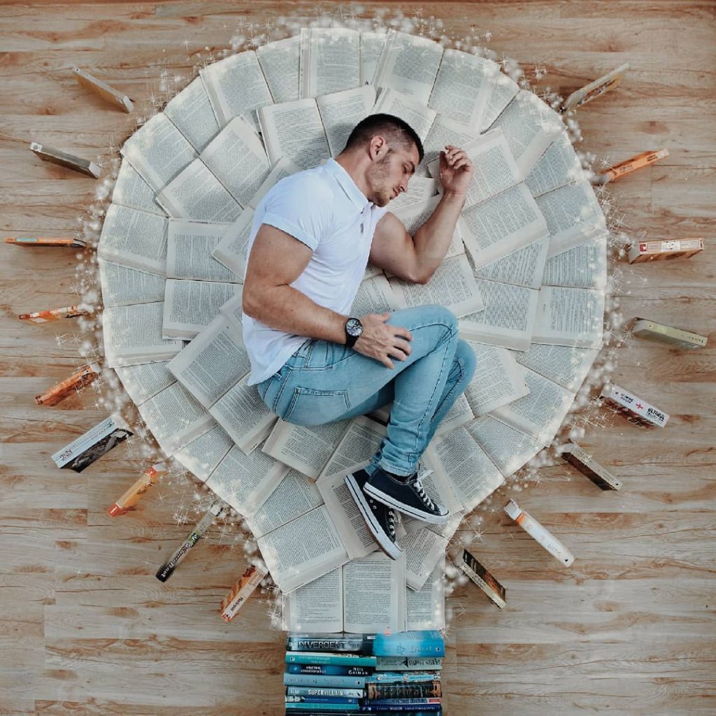 James Trevino Really Loves His Books