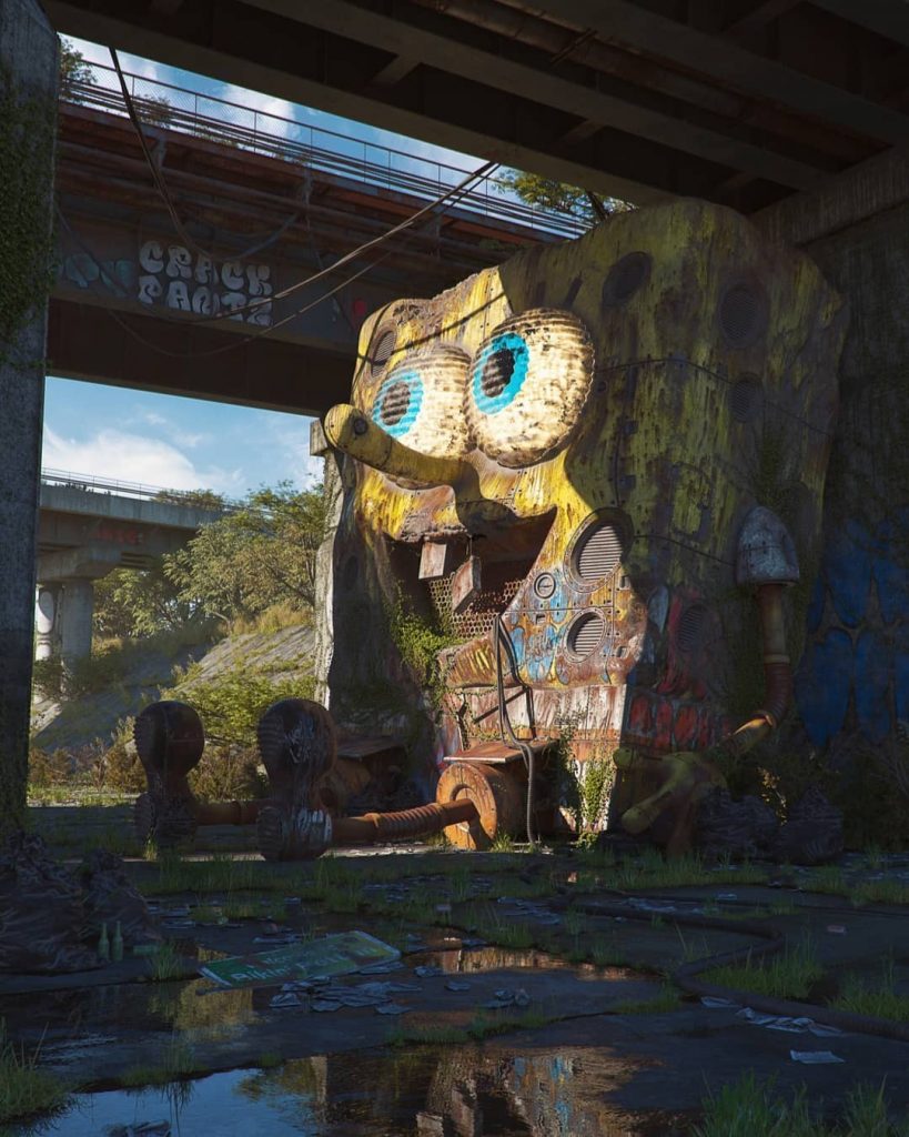 Filip Hodas Does Post-Apocalyptic Pop Culture Art