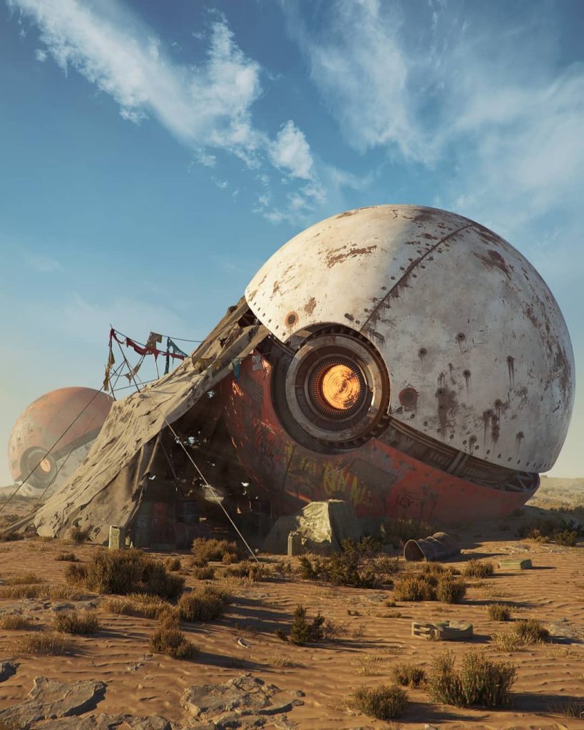 Filip Hodas Does Post-Apocalyptic Pop Culture Art