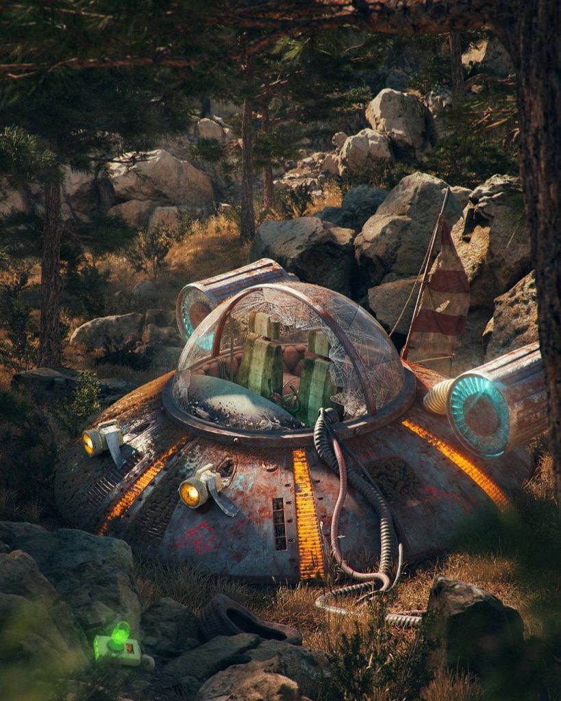 Filip Hodas Does Post-Apocalyptic Pop Culture Art