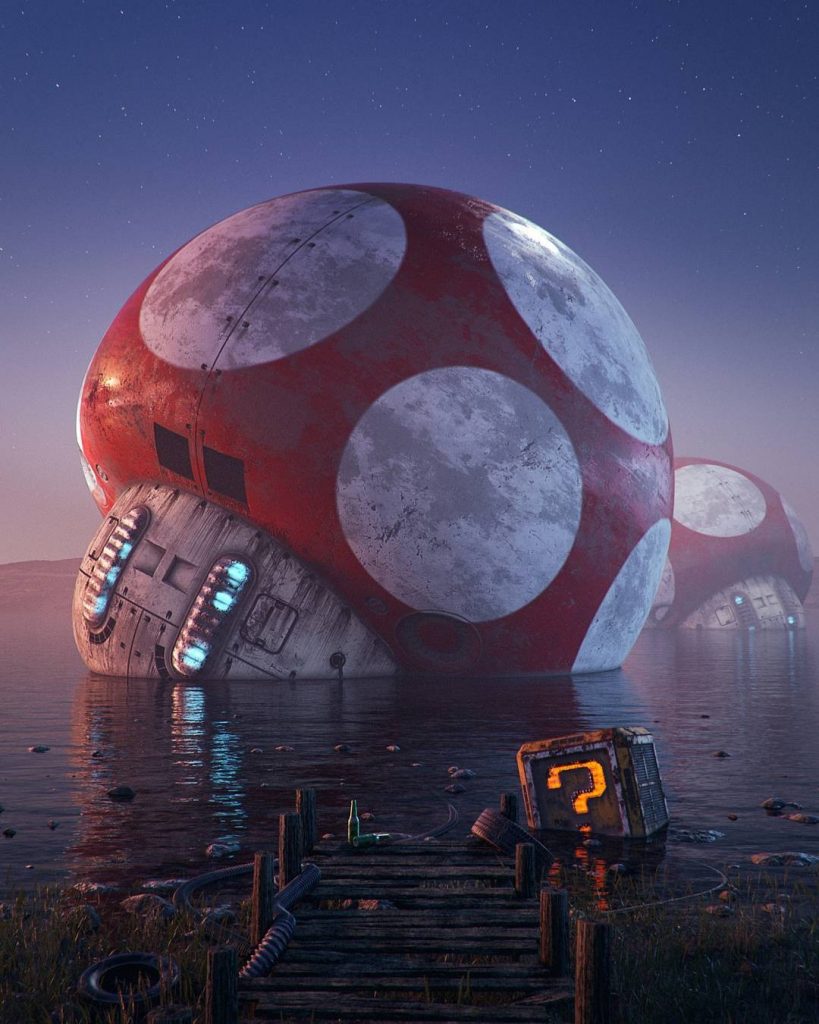 Filip Hodas Does Post-Apocalyptic Pop Culture Art