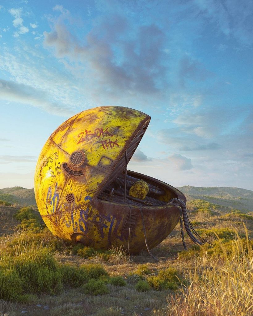 Filip Hodas Does Post-Apocalyptic Pop Culture Art