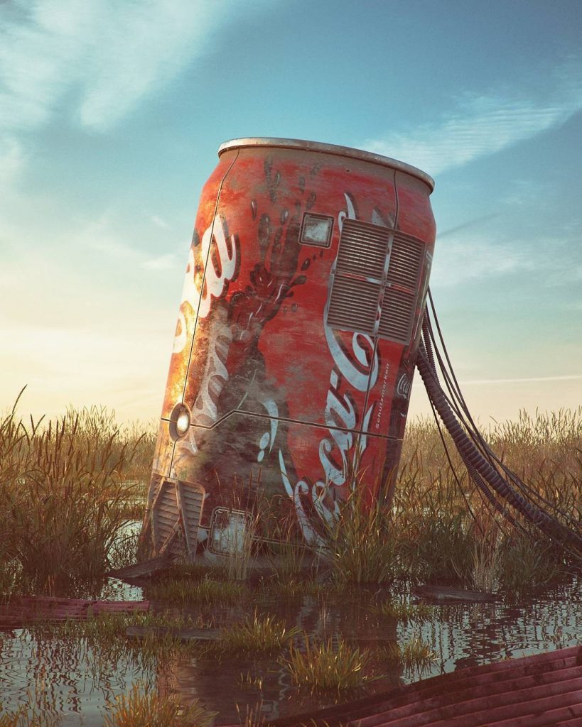 Filip Hodas Does Post-Apocalyptic Pop Culture Art