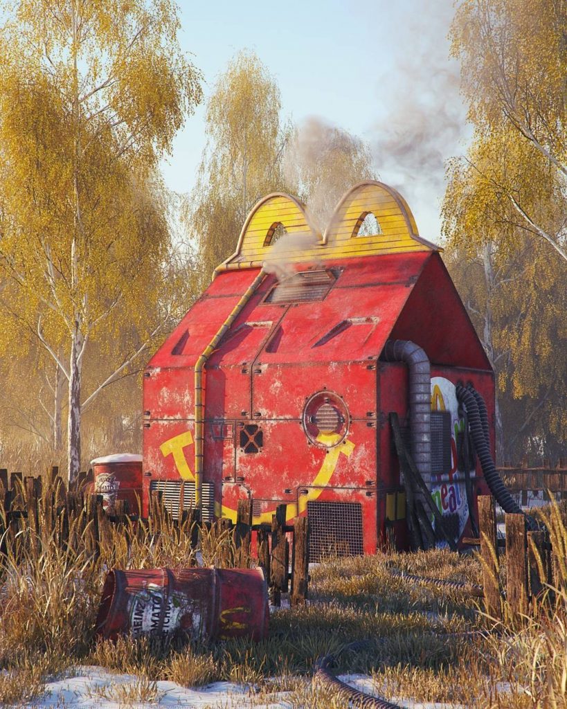 Filip Hodas Does Post-Apocalyptic Pop Culture Art