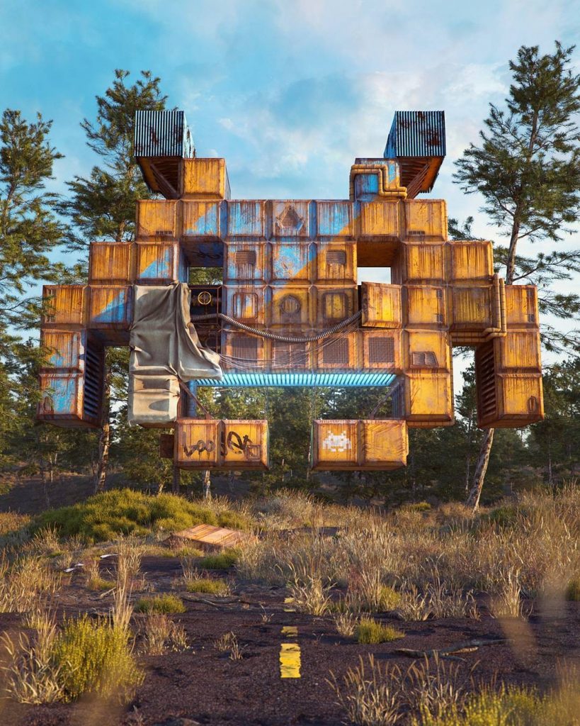 Filip Hodas Does Post-Apocalyptic Pop Culture Art