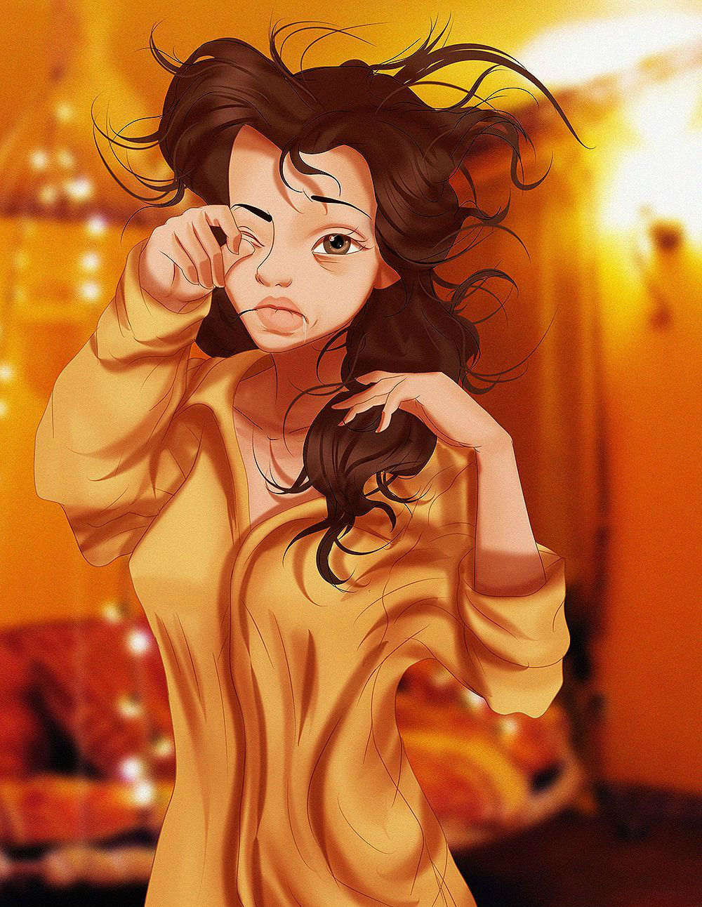 #iwokeuplike: What Disney Princesses Would Look Like If They Just Woke Up