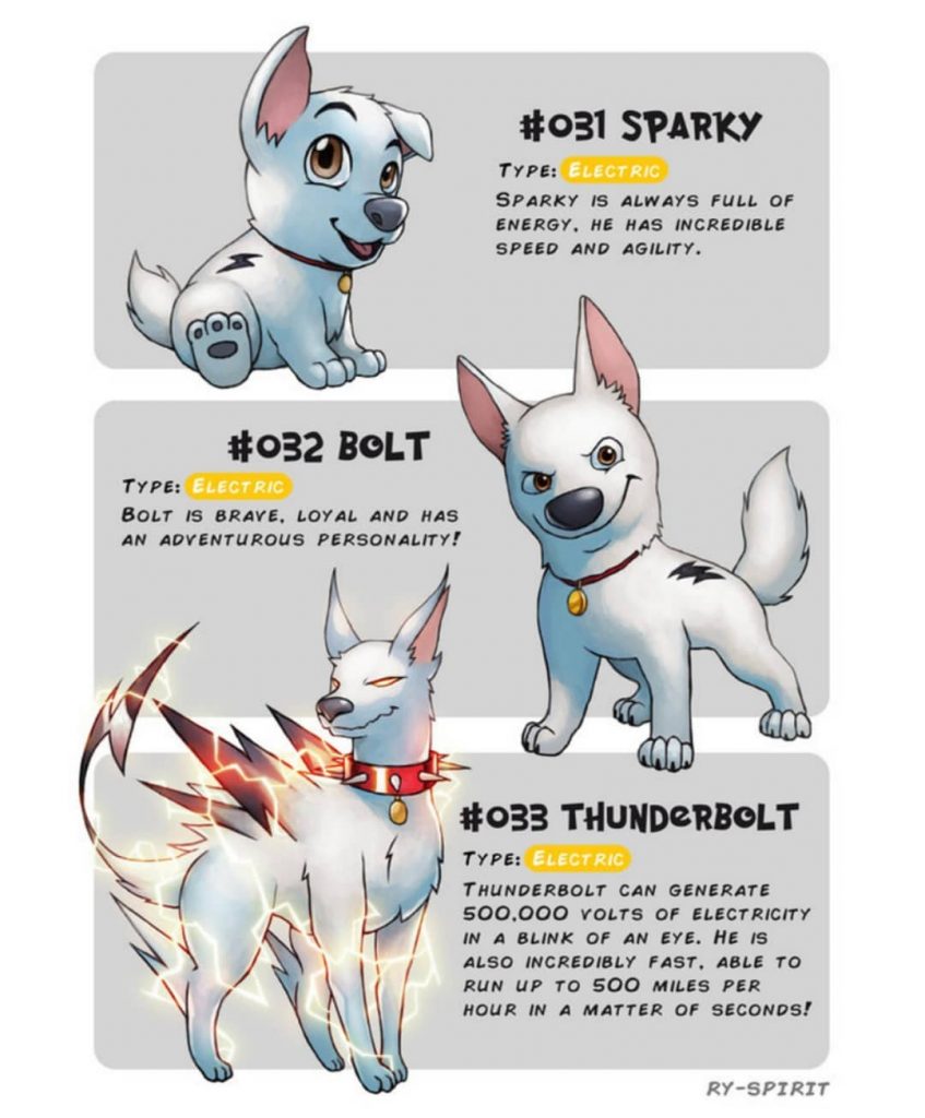 Disney Characters With Pokemon-Like Evolutions (18 Pics)