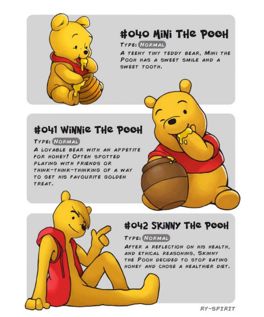 Disney Characters With Pokemon-Like Evolutions (18 Pics)