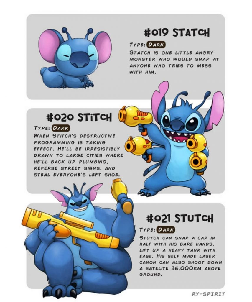 Disney Characters With Pokemon-Like Evolutions (18 Pics)