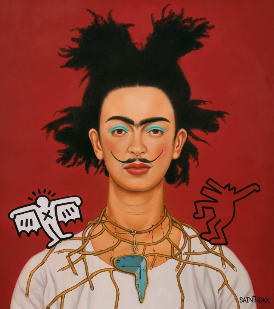 Saint Hoax Tries To Capture The Sadness of Fame With Surrealistic Oil Paintings
