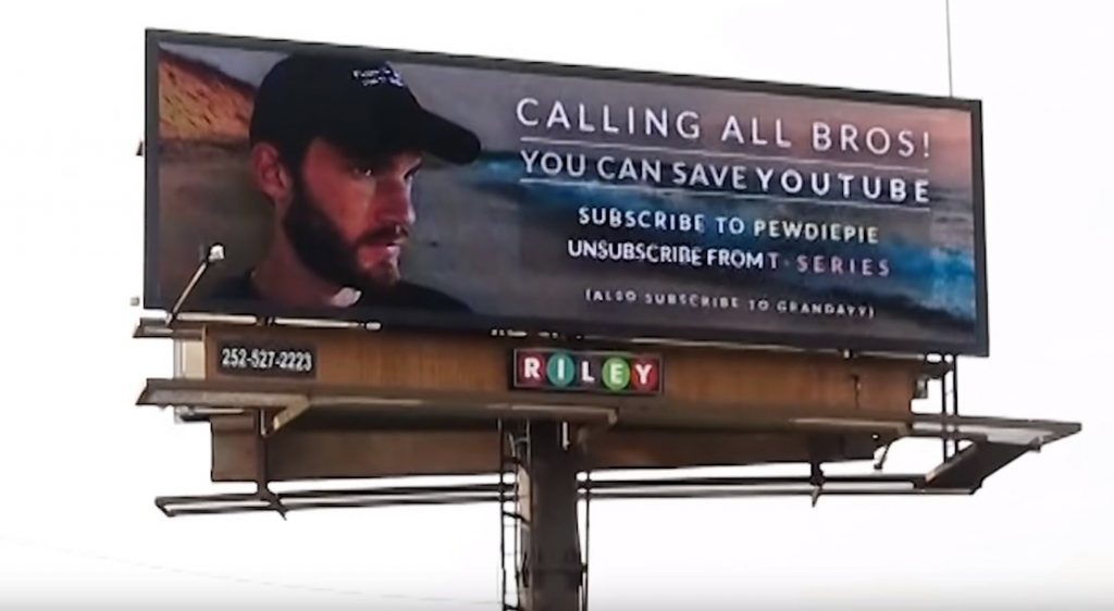 Clash of YouTube Gods: Pewdiepie VS T-Series
