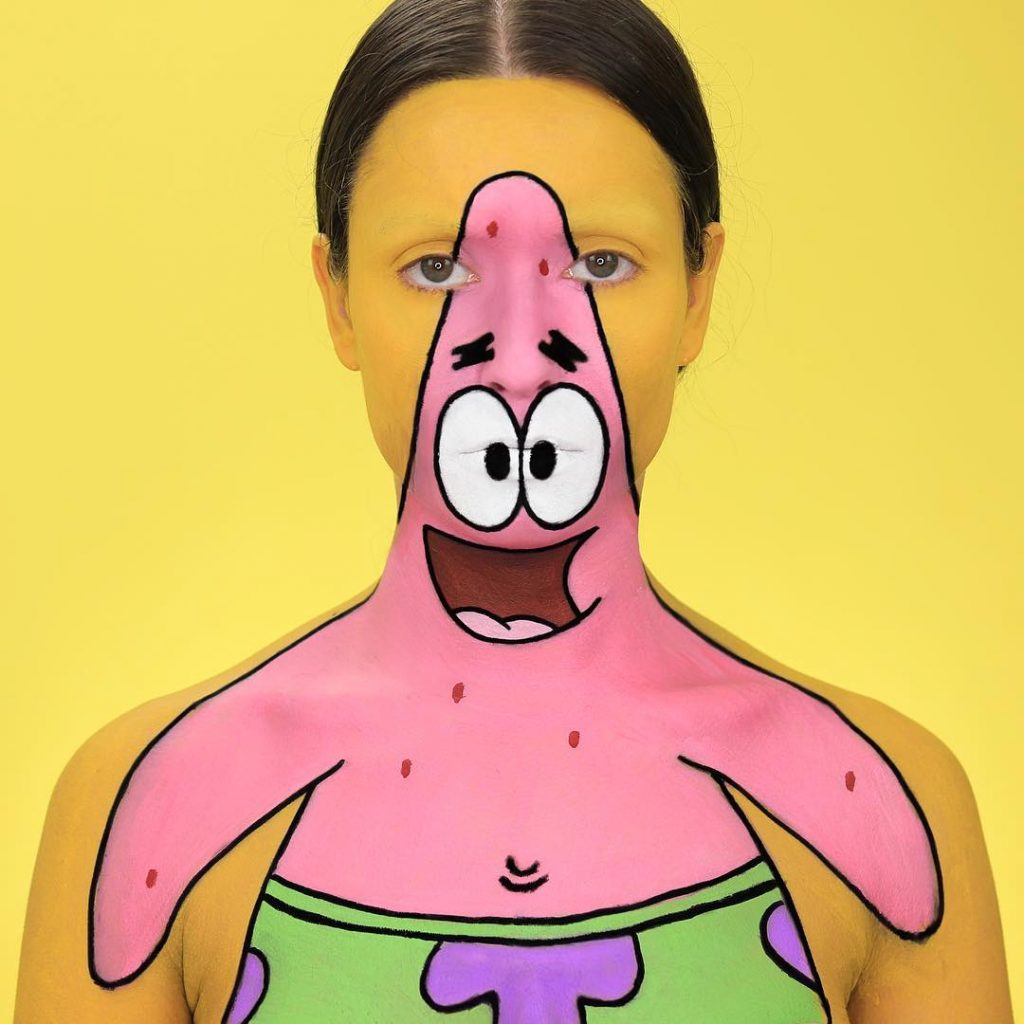 Next-Level Make-Up Artist Transforms Into Famous Cartoon Characters (20 Pictures)