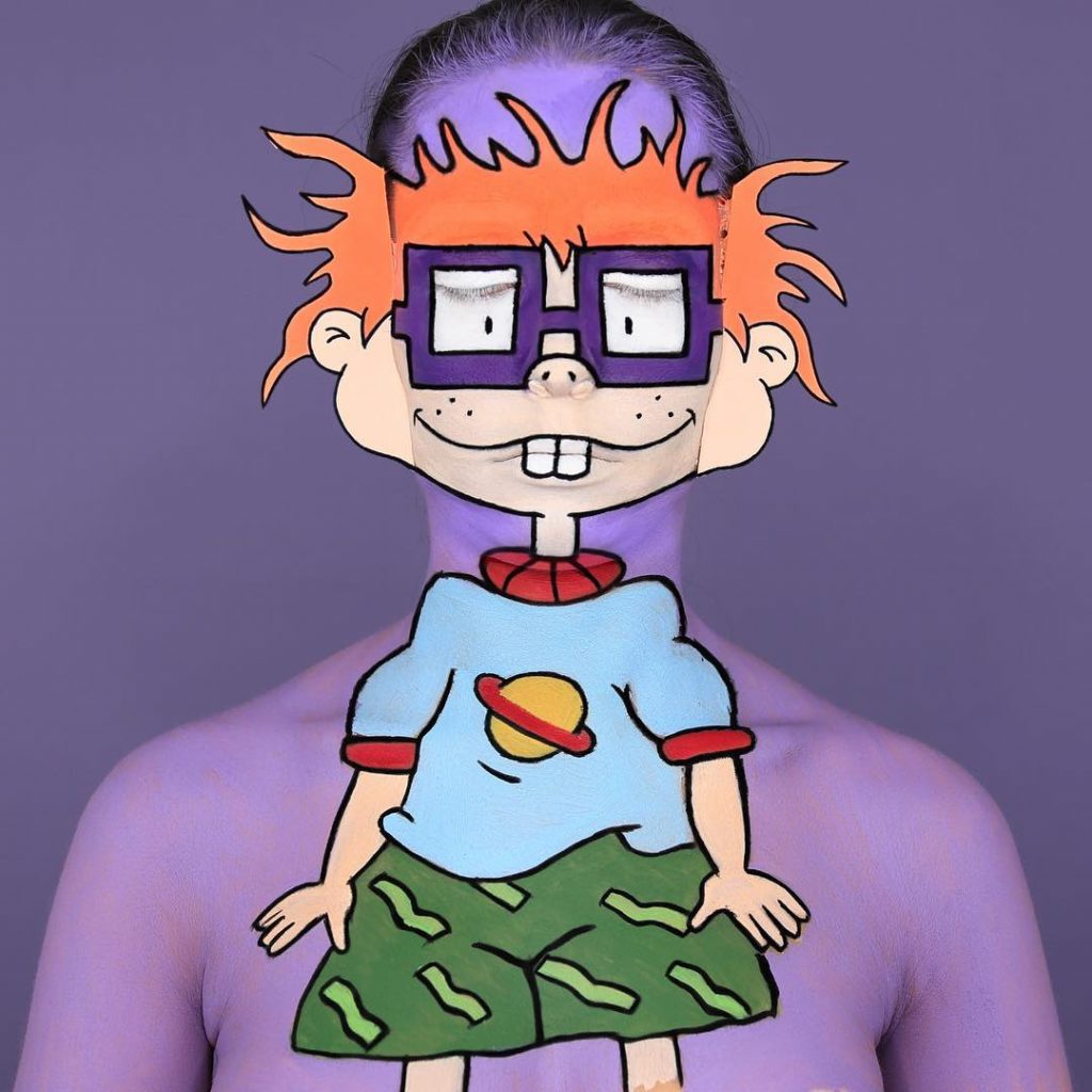 Next-Level Make-Up Artist Transforms Into Famous Cartoon Characters (20 Pictures)