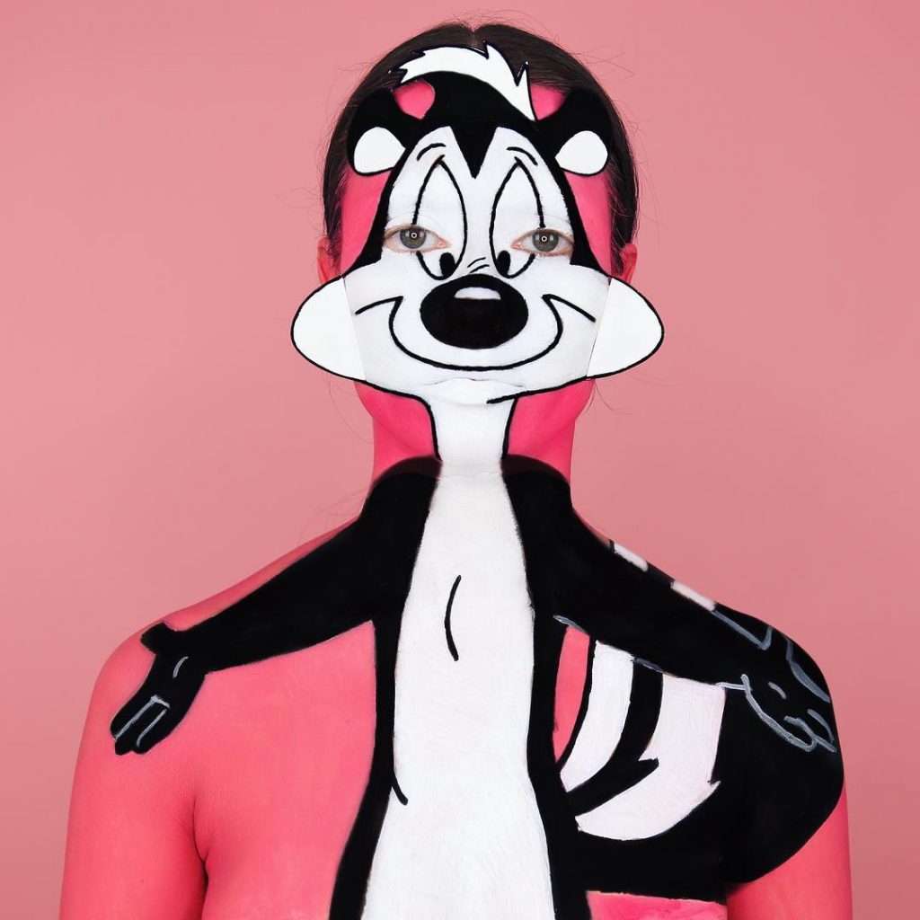 Next-Level Make-Up Artist Transforms Into Famous Cartoon Characters (20 Pictures)