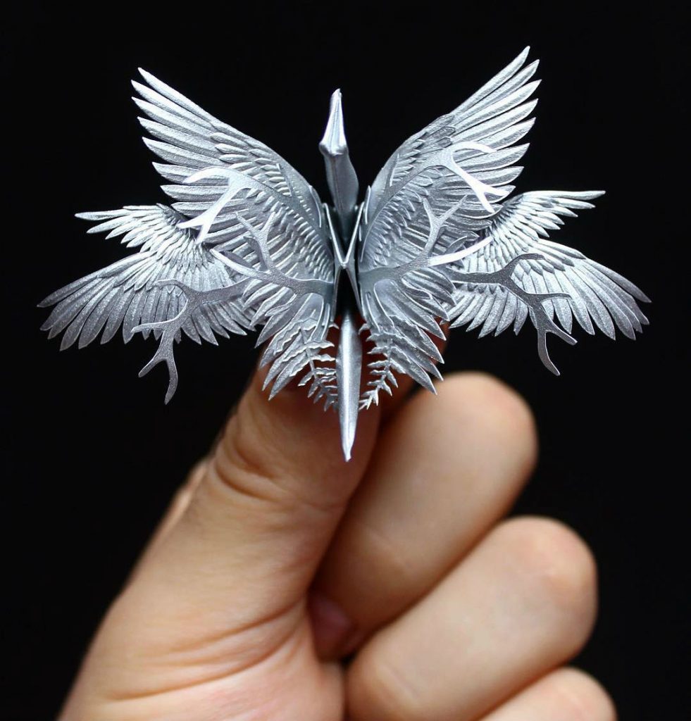 Cristian Marianciuc Makes Some Amazing Origami Birds