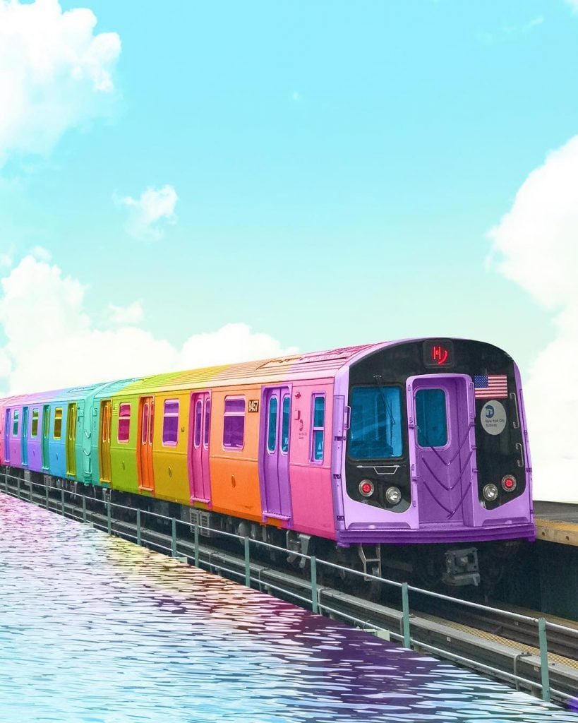 Stunning Rainbow Photo Manipulations by Ramzy