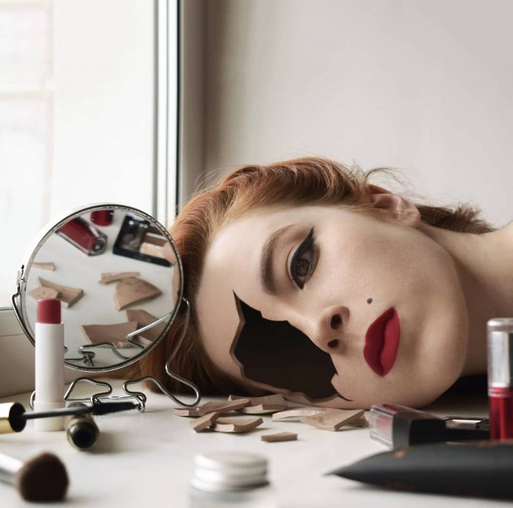 Surrealistic Photoshopped Portraits from Alexandra Chertulova