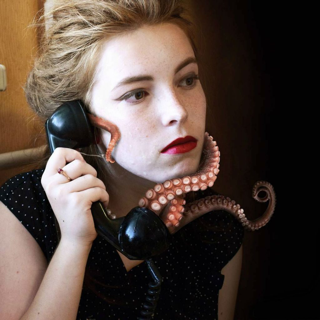 Surrealistic Photoshopped Portraits from Alexandra Chertulova