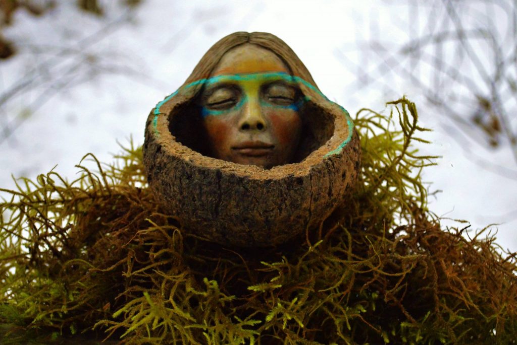 Stunning And A Little Bit Creepy Sculptures Made Out Of Driftwood