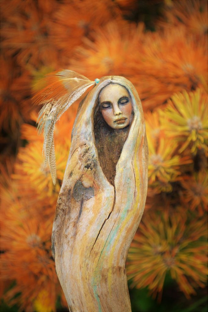 Stunning And A Little Bit Creepy Sculptures Made Out Of Driftwood