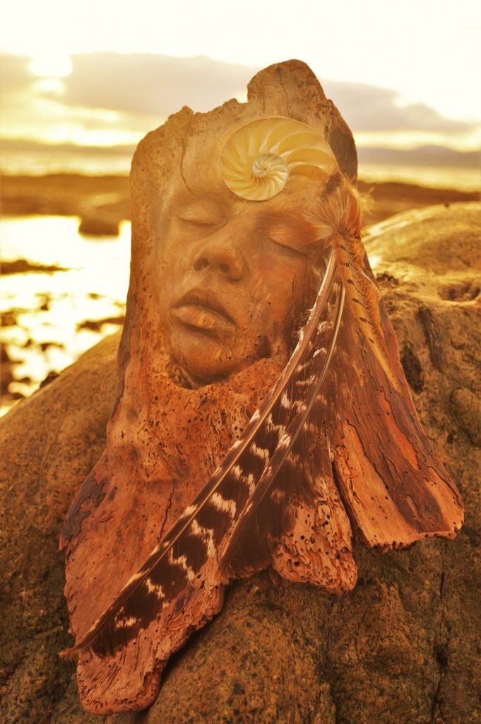Stunning And A Little Bit Creepy Sculptures Made Out Of Driftwood