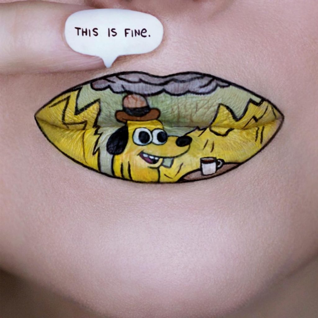 MUA Legend Ryan Kelly Makes Her Lips Pop With Pop-Culture!