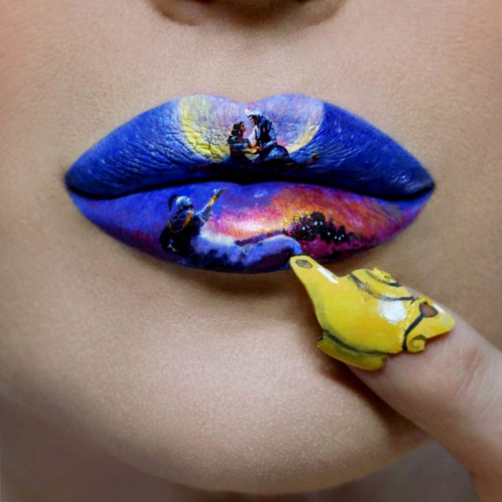 MUA Legend Ryan Kelly Makes Her Lips Pop With Pop-Culture!