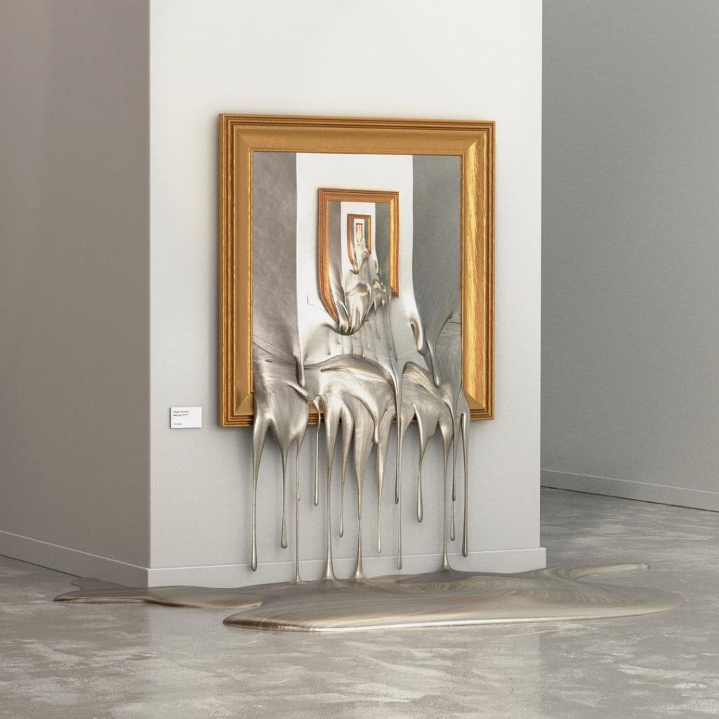 Digital Artist Recreates Famous Melting Paintings