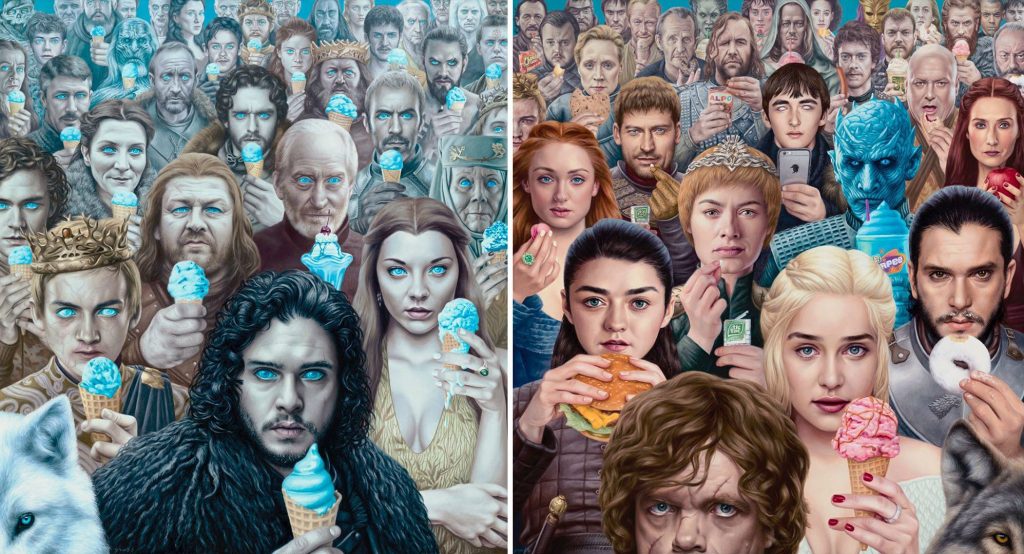 The Surreal, Mind-Melting Art of Alex Gross (Avengers, Game of Thrones, Star Wars and More)