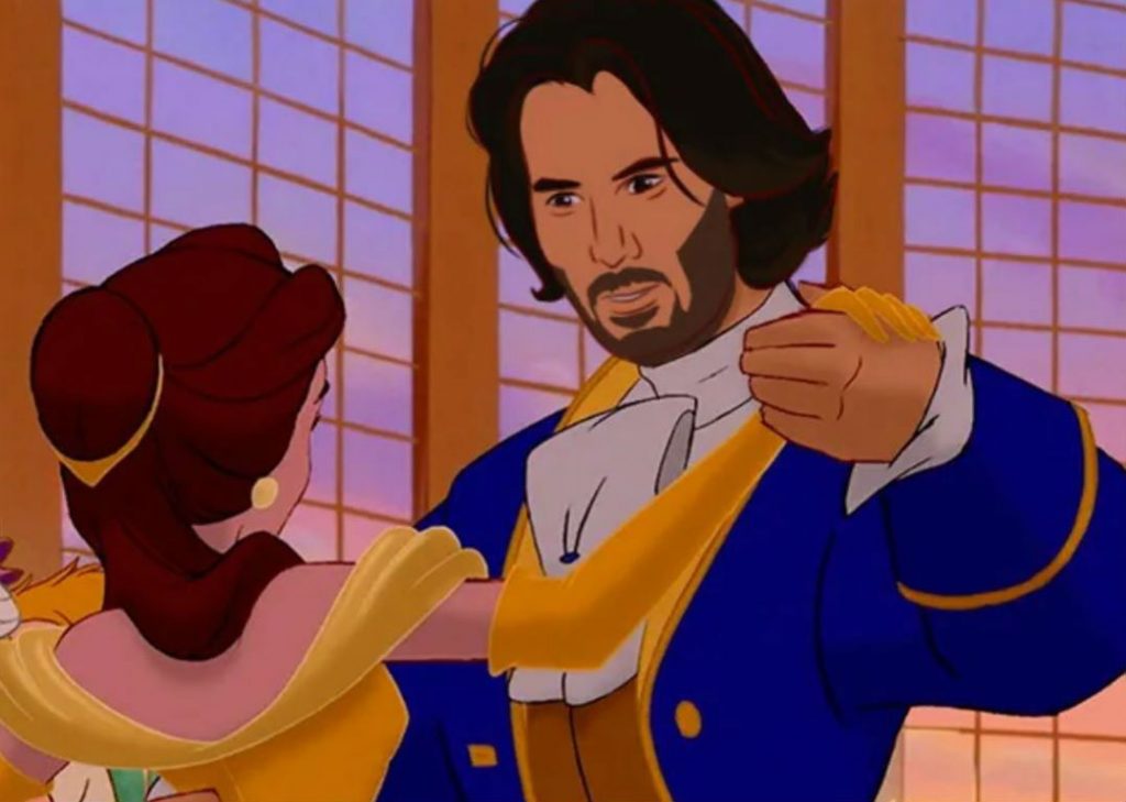 Keanu Reeves Reimagined as Your Favorite Disney Princes Is All You Ned To See