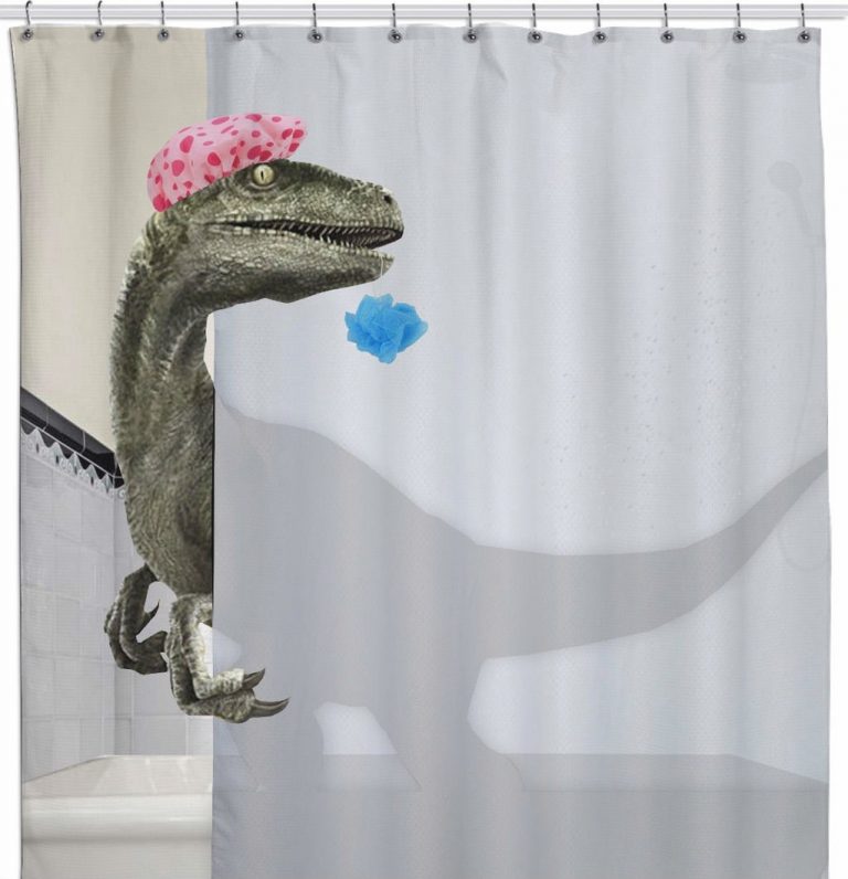 28 Geeky and Hilarious Shower Curtains You Can Actually Buy!