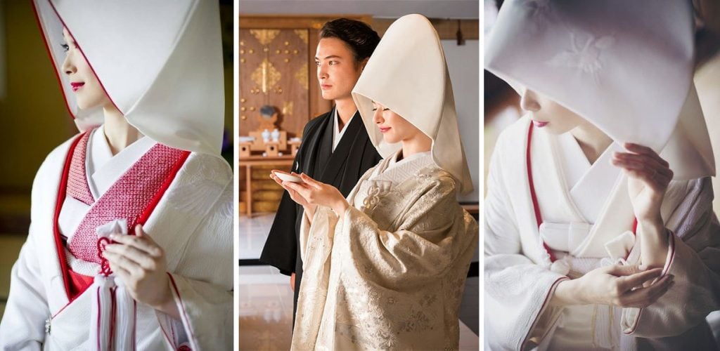 Japanese wedding | The Most Stunning Wedding Looks From Around The World | Brain Berries