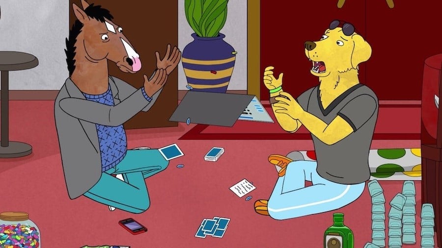 BoJack and Mr. Peanutbutter | Top 10 Enemies Turned Friends in TV | Brain Berries