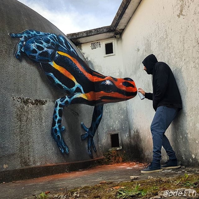 10 Hyper-Realistic 3D Street Art By Odeith