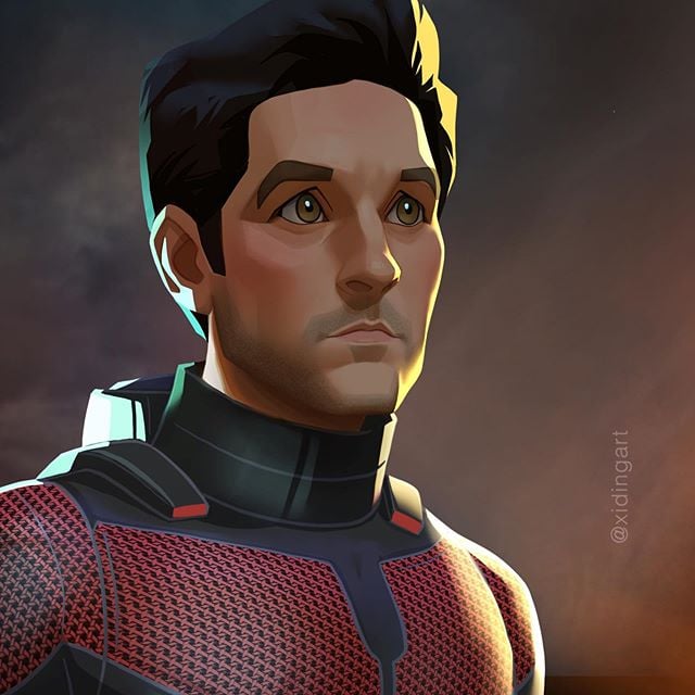 Ant-Man  | 23 Marvel Heroes Raimagined by Xi Ding | Brain Berries