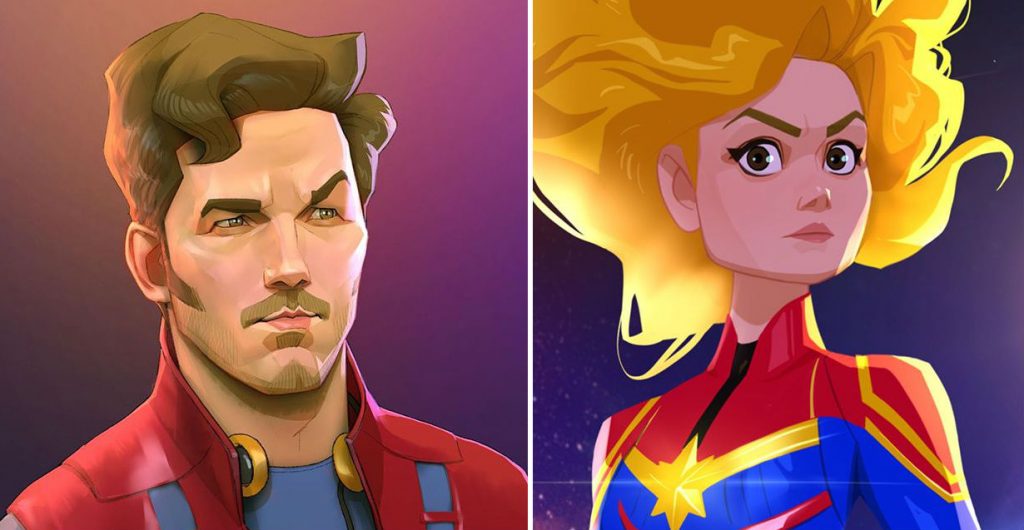 23 Marvel Heroes Raimagined by Xi Ding