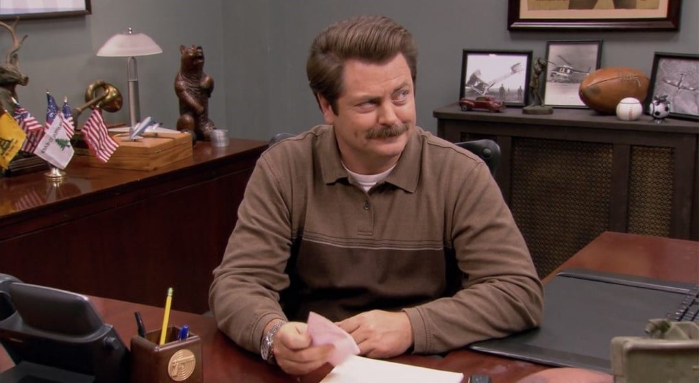 Ron Swanson – Parks and Recreation | 8 TV Supporting Characters Who Became Everybody's Favorite  | Brain Berries