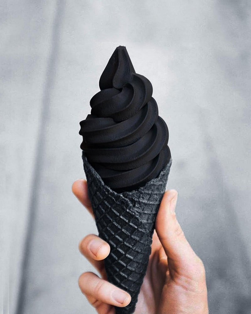 Black Ice Cream | Awesome Mouth-Watering Food Innovations | Brain Berries