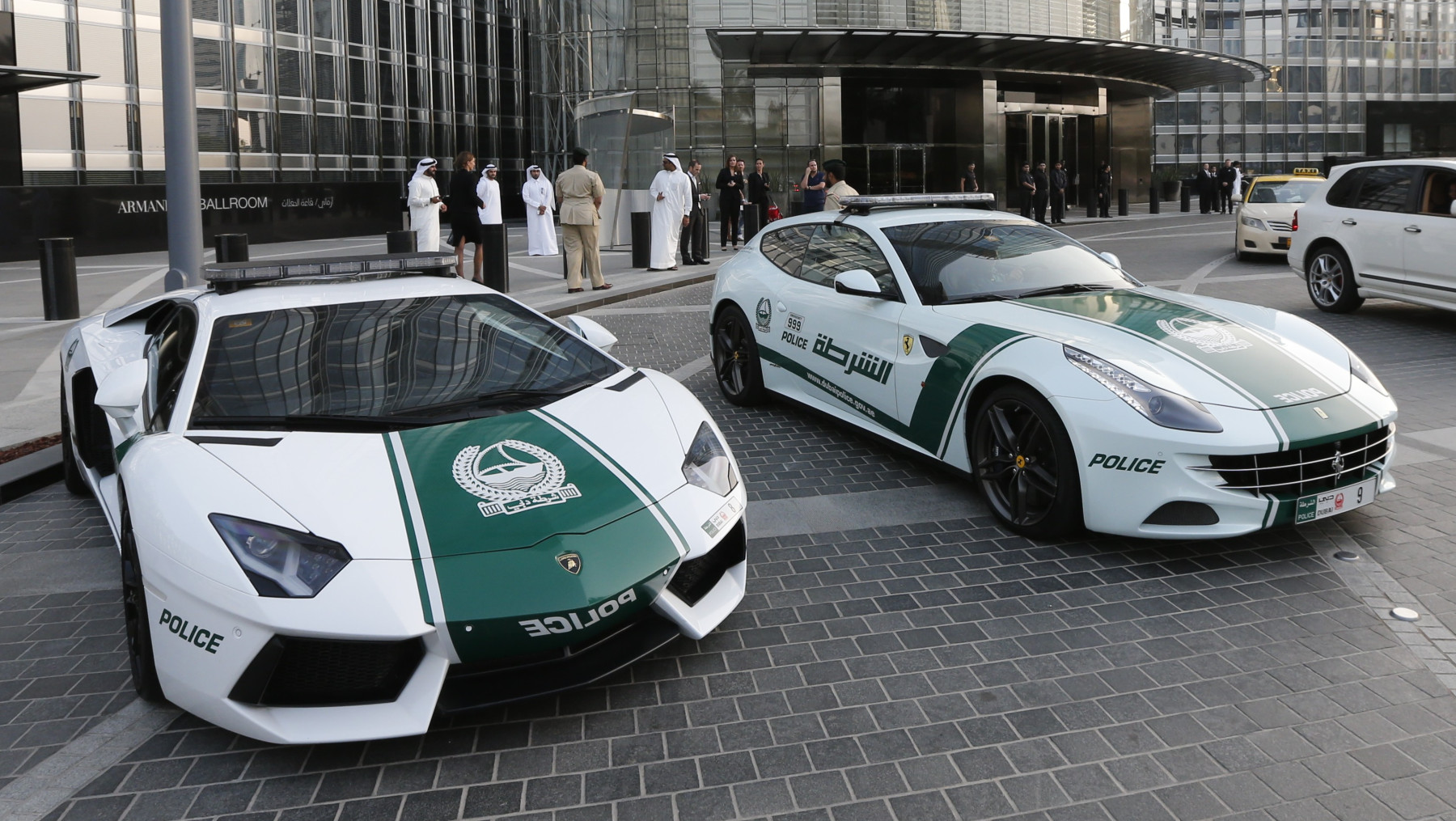Fleet of Lamborghini Police Cars | Eight Crazy Ways Money Gets Thrown Around in Dubai | Brain Berries