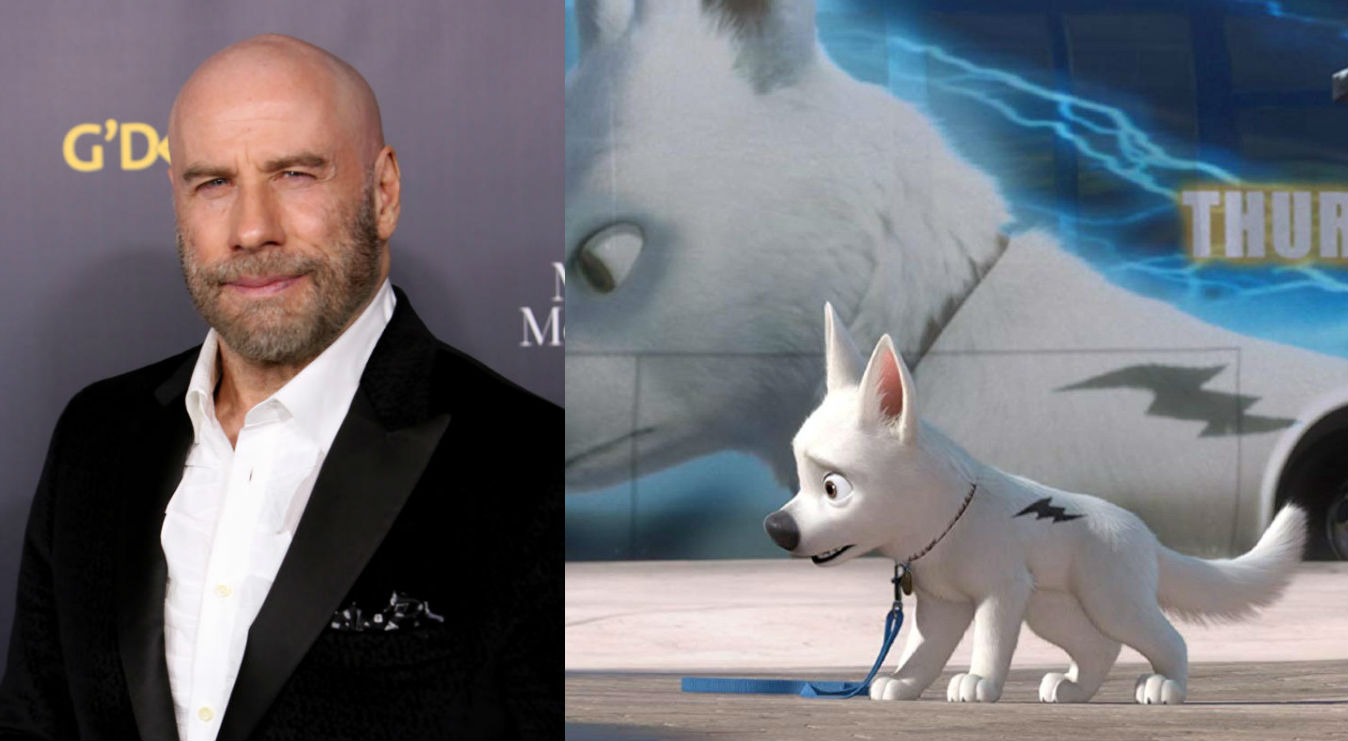 John Travolta – Bolt | 21 Celebrities Who Voiced Your Favorite Cartoon Characters | Brain Berries